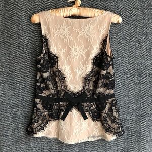 LOFT lace tank